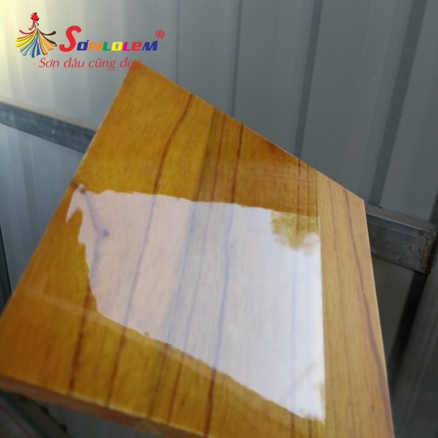 Sơn phủ bóng PU 2k   